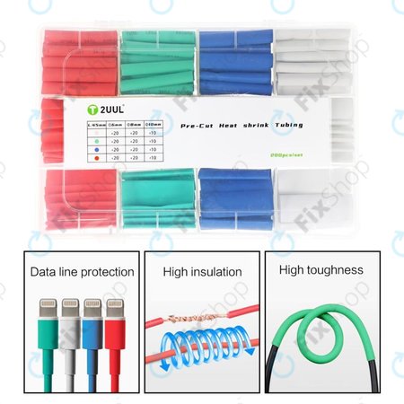 2UUL - Sada Smršťovacích Bužírek (200ks)