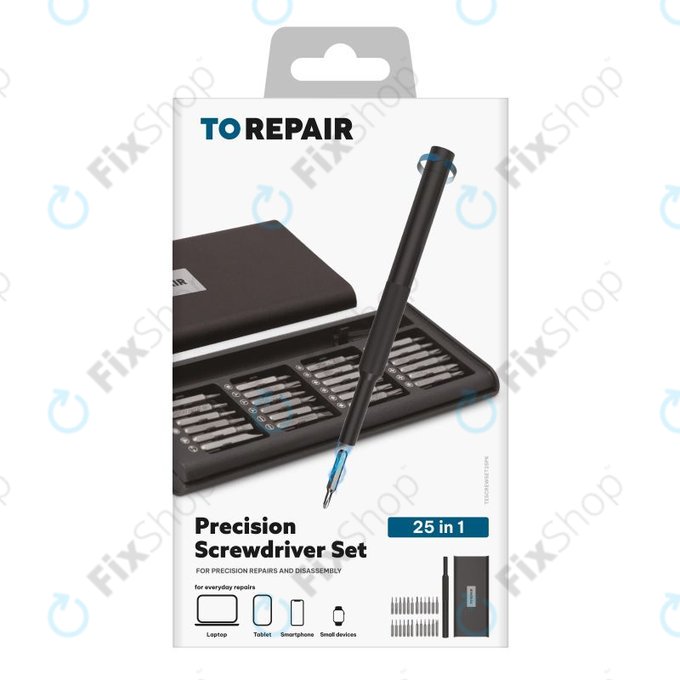 SBS - Přesná sada šroubováků s magnetickou rukojetí 25v1