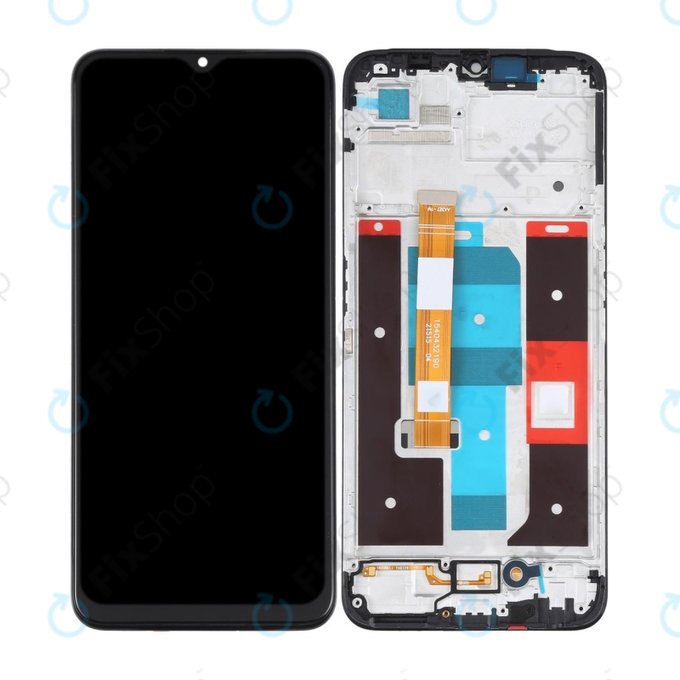 Realme C35 RMX3511 - LCD Displej + Dotykové Sklo + Rám TFT