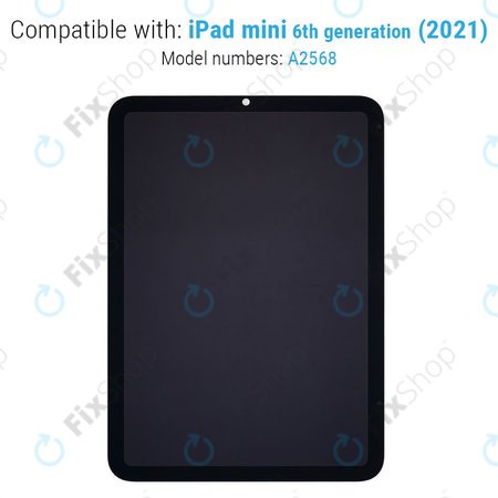 Apple iPad Mini 6 - LCD Displej + Dotykové Sklo Refurbished