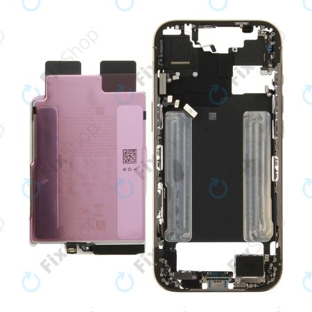 Střední Rám s Baterií pro iPhone 17 Air | Gold | ZD076-00718 | Genuine Apple