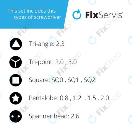 Jakemy JM-8166 - Sada Servisního Nářadí pro Servis Elektroniky 61v1