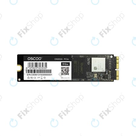 Oscoo ON900A PCIe - SSD 512GB - MacBook Air, Pro (Late 2013 - 2017)