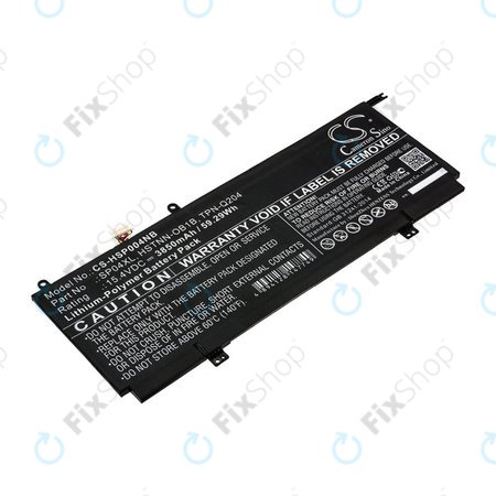 Baterie pro HP Spectre X360 13, 3850mAh, Li-Pol, 15.4V, HSTNN-OB1B, HQ