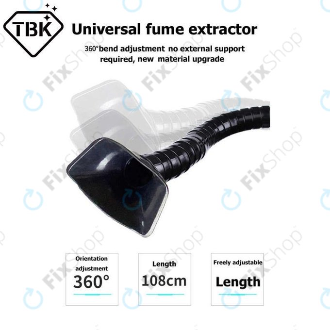 TBK Smoking Apparatus Laser Smoker - Odsávačka Dýmu Při Pájení