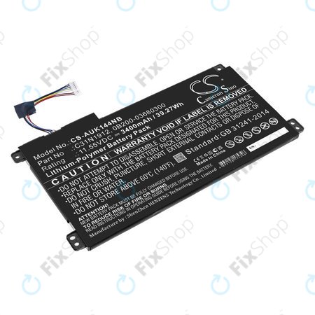 Baterie pro Asus Vivobook 14, E510, 3400mAh, Li-Pol, 11.55V, C31N1912, HQ