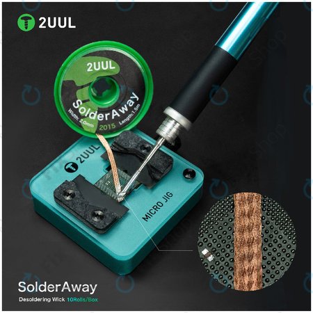 Odsávací lanko (knot) Solder Vampire , 2UUL DW11, 10 rolí/box