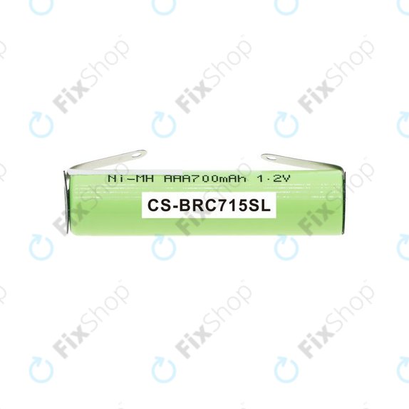 Baterie pro Philips Norelco QC5055, Braun FreeControl 1715, 700mAh, Ni-MH, 1.2V, 4HGAE-LFU, HQ