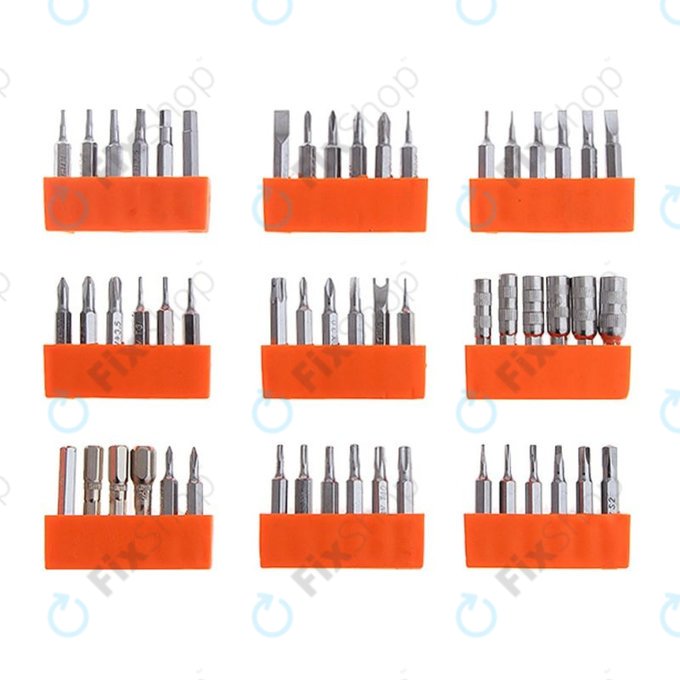 Jakemy JM-8126 - Sada Servisního Nářadí pro Servis Elektroniky 58v1