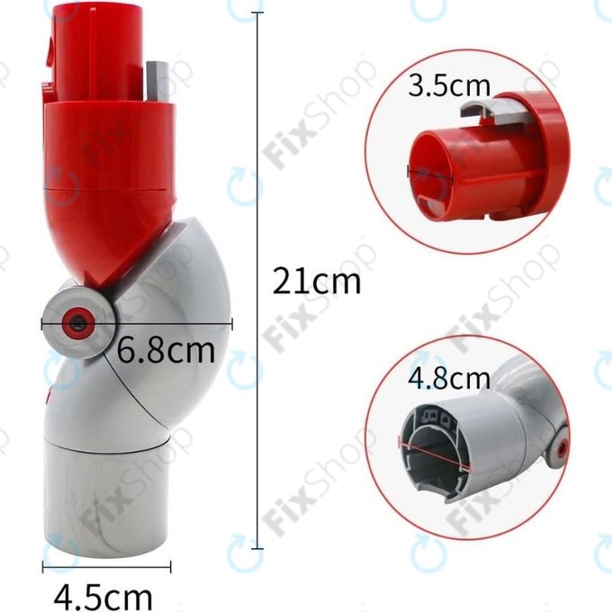 Dyson V-series, Outsize, Omni-glide - Flex Adapter