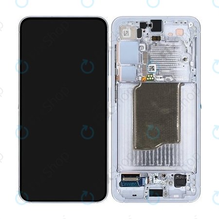 Samsung Galaxy S25 - LCD Displej + Dotykové Sklo + Rám (Icy Blue) - GH82-36329C Genuine Service Pack