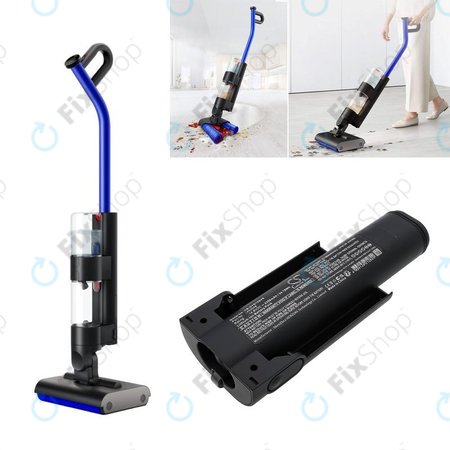 Baterie pro Dyson WashG1 Wet Floor Cleaner, 2350mAh, Li-Ion, 14.8V, 452646, HQ