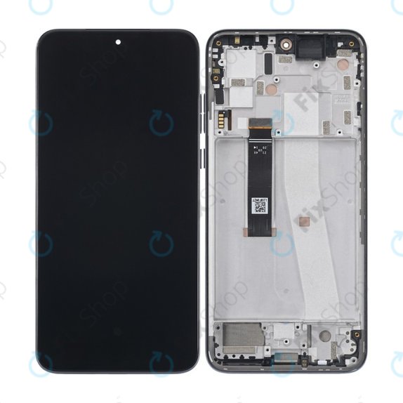 Motorola Edge 30 Neo - LCD Displej + Dotykové Sklo + Rám (Black Onyx) OLED
