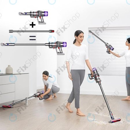 Dyson V12 - Sací Tyč (Stříbrná)