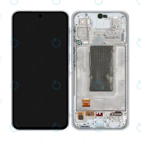 Samsung Galaxy A36 A366E - LCD Displej + Dotykové Sklo + Rám (Awesome Grey) - GH82-36841B Genuine Service Pack