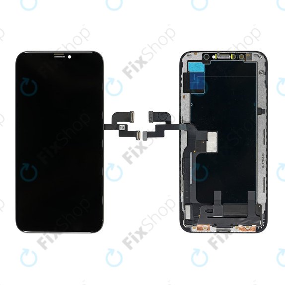 Displej pro iPhone XS, Dotykové sklo s rámem, Refurbished