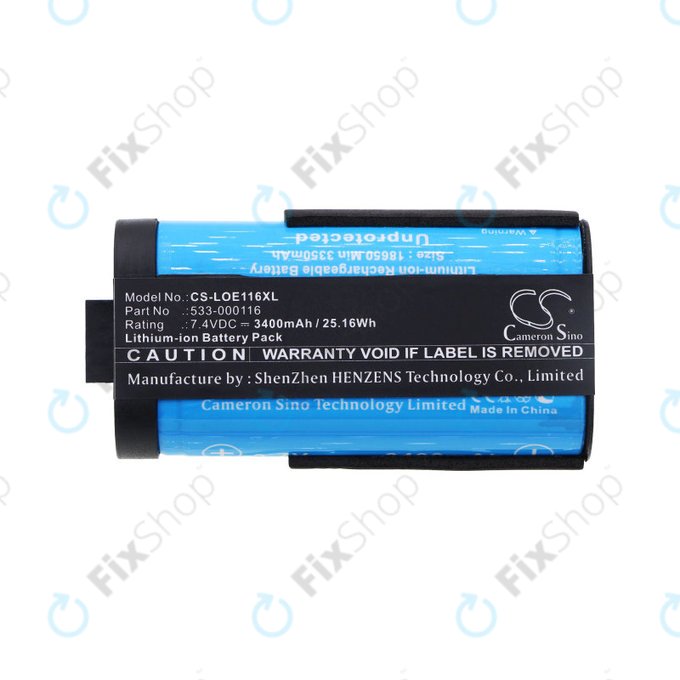 Baterie pro Logitech UE Megaboom, 3400mAh, Li-Ion, 7.4V, 533-000116, HQ