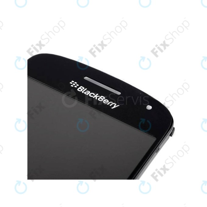 Blackberry Bold Touch 9900 - LCD Displej + Dotykové Sklo + Rám Verzia 002 (Black) TFT