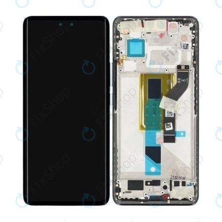 Xiaomi 13 Lite - LCD Displej + Dotykové Sklo + Rám (Black) - 5600030L9S00 Genuine Service Pack