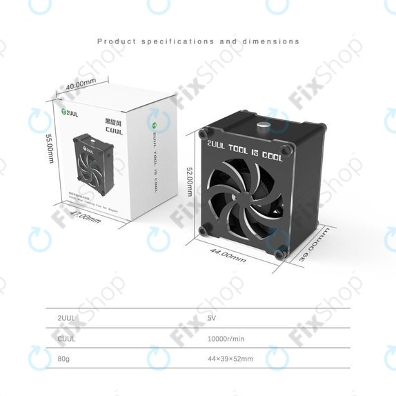 2UUL - Mini Ventilátor