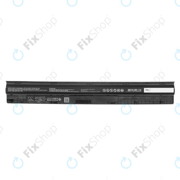 Baterie pro Dell Inspiron 14, 15, 17, Vostro 14, 15, 2600mAh, Li-Ion, 14.8V, GXVJ3, HQ