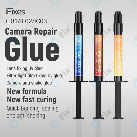 iFixes iL01 - UV lepidlo na upevnění čoček, 5ml