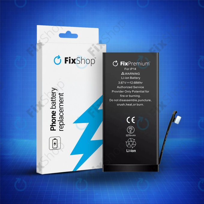 Baterie pro iPhone 14, 3279mAh, DIAGNOSTIC