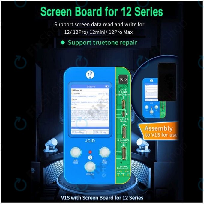 JC V1S, V1SE - LCD deska pro iPhone 12, 12 mini, 12 Pro, 12 Pro Max (Upgraded Version)