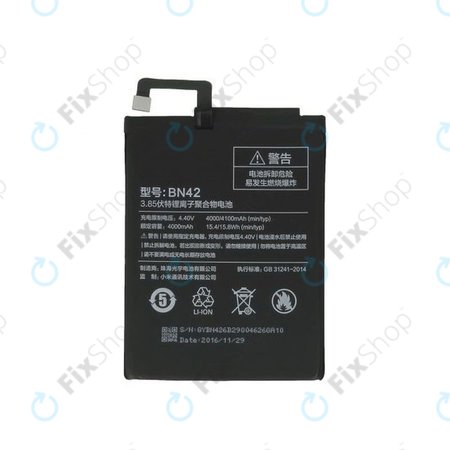Xiaomi Redmi 4 - Baterie BN42 4100mAh