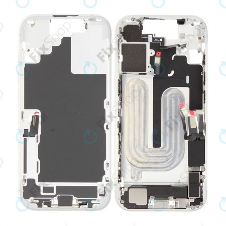 Střední Rám s Baterií pro iPhone 17 | White | ZD076-00749 | Genuine Apple