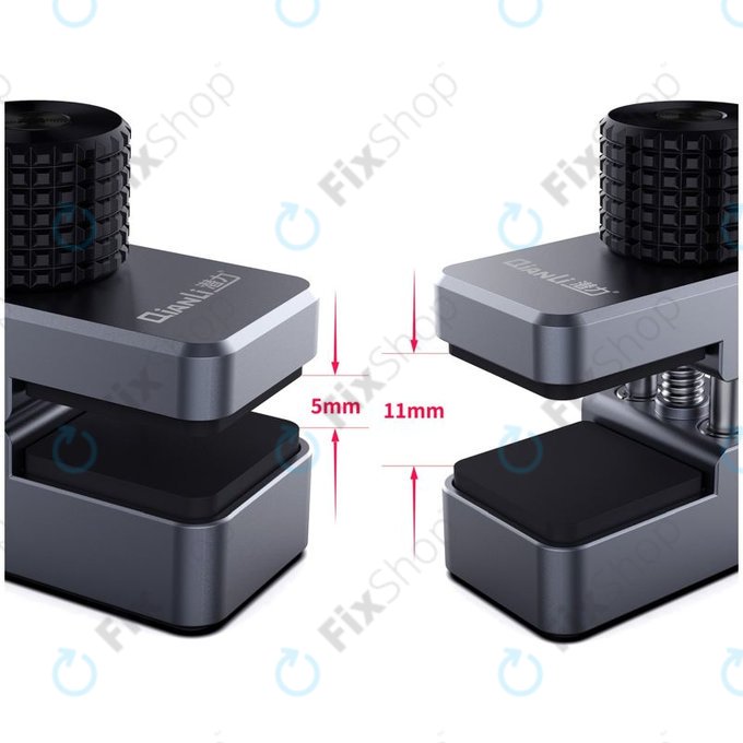 QianLi iClamp - Hliníková Svorka s Gumovou Výplní - Rozpětí 11mm (4ks)