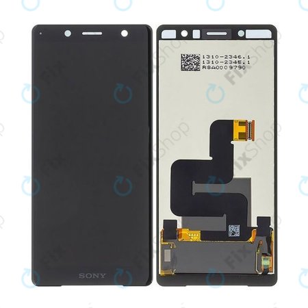 Sony Xperia XZ2 Compact - LCD Displej + Dotykové Sklo (Black) - 1313-0914 Genuine Service Pack
