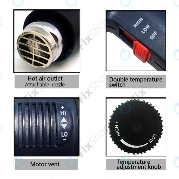 Best BST-8016 - Tepelná Pistole (3A)