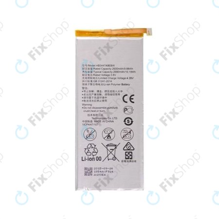 Huawei P8 GRA-L09 - Baterie HB3447A9EBW 2680mAh