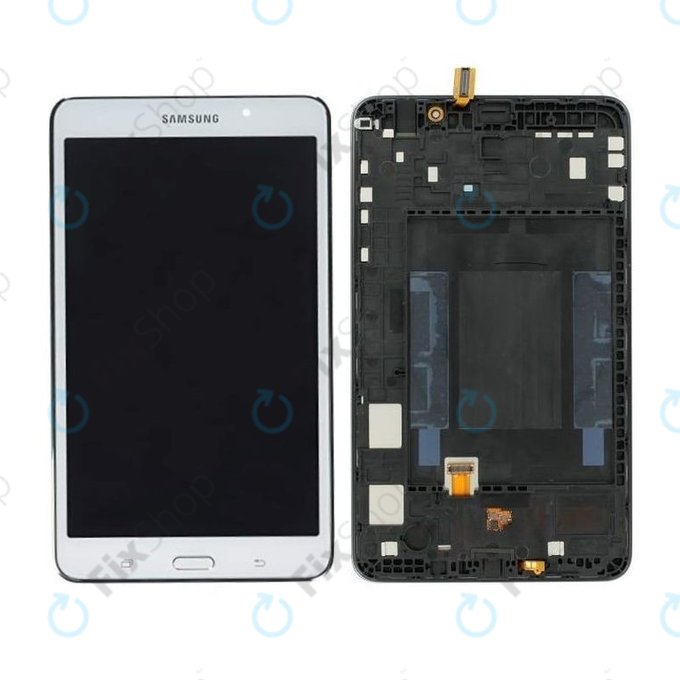 Samsung Galaxy Tab 4 7.0 T230 - LCD Displej + Dotykové Sklo + Rám (White) - GH97-15864B Genuine Service Pack