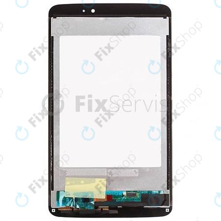 LG G Pad V500 - LCD Displej + Dotykové Sklo (White) TFT