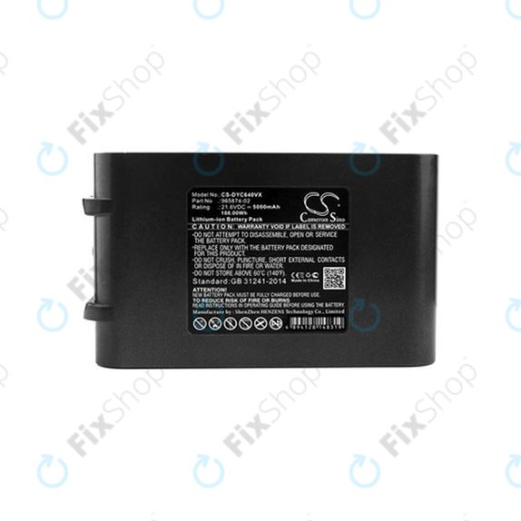 Dyson DC-series, V6 - Baterie 965874-02 Li-Ion 21.6V 5000mAh HQ