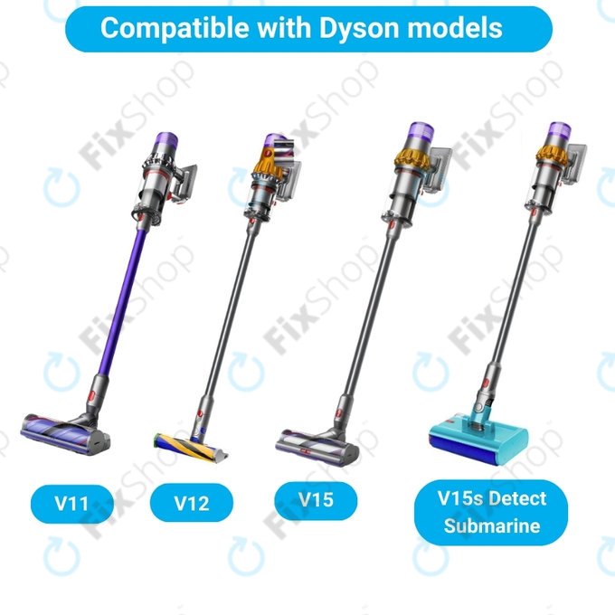 Dyson V11, V12, V15, V15s Detect Submarine - Hlavná Kefa Slim Fluffy (Měkký váleček)