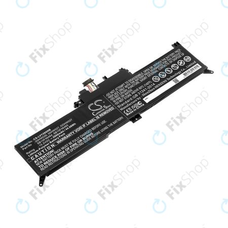 Baterie pro Lenovo ThinkPad Yoga 260, 2900mAh, Li-Ion, 15.2V, 00HW026, HQ