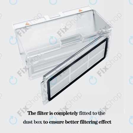 Xiaomi Roborock S5, S5 Max, S6, S6 MaxV, S6 Pure, E4, E5, Mijia 1S, Mi Robot Vacuum Mop 1S, Xiaowa E2, E3, Lite C10 - Prachový Filtr (2ks)