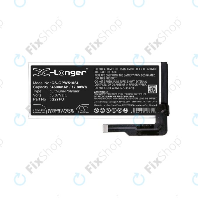 Google Pixel 5A - Baterie G27FU 4600mAH HQ