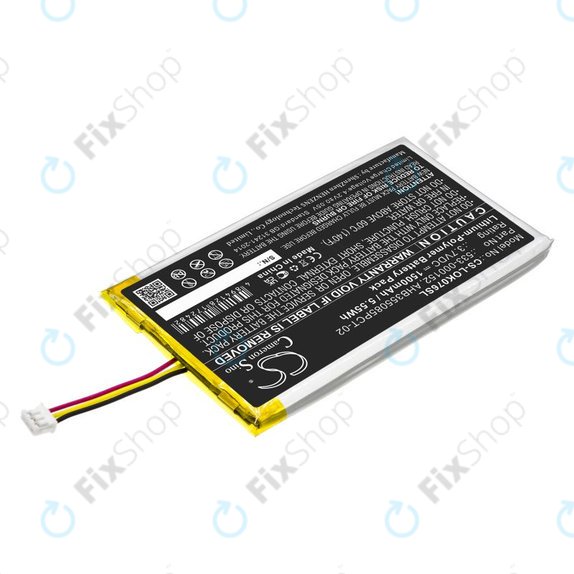 Baterie pro Logitech G913, G913 TKL, G915, G915TKL, 1500mAh, Li-Pol, 3.7V, 533-000152, HQ