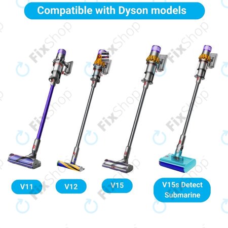 Dyson V11, V12, V15, V15s Detect Submarine - Hlavná Kefa Slim Fluffy (Měkký váleček)