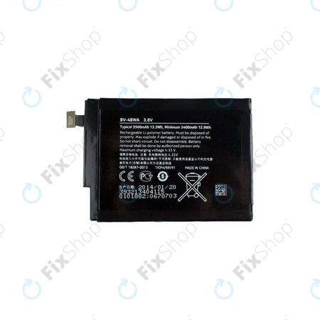 Nokia Lumia 1320 - Baterie BV-4BWA 3500mAh