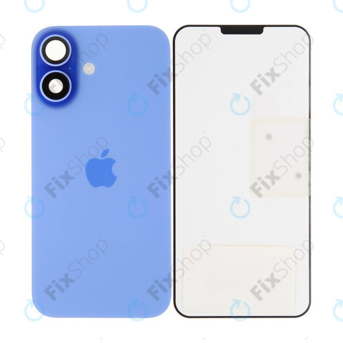 Sklo Zadního Housingu pro iPhone 16 | Ultramarine | 661-44804 | Genuine Apple