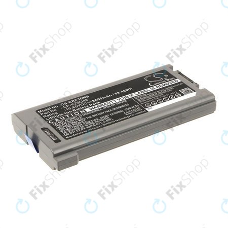 Baterie pro Panasonic Toughbook CF-30, 31, 53, 8400mAh, Li-Ion, 10.65V, CF-VZSU46, HQ