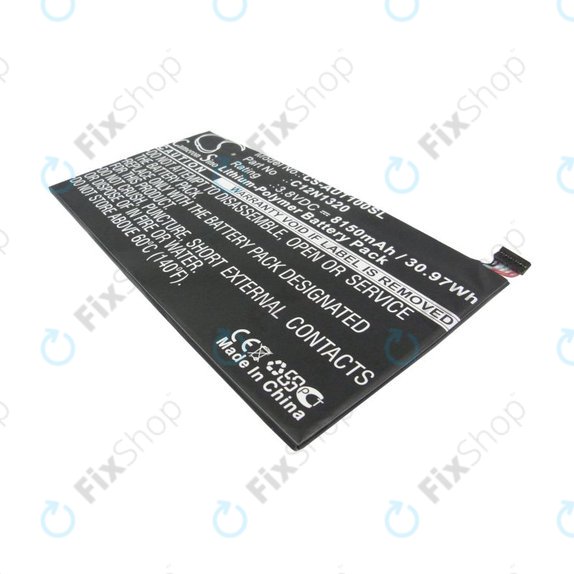 Baterie pro Asus Transformer Book T100, 8150mAh, Li-Pol, 3.8V, C12N1320, HQ