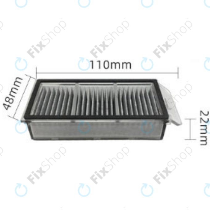 HEPA filtr, 2 ks pro Xiaomi Dreame X50 Ultra, L40s Pro Ultra, Mova V50 Ultra, P60