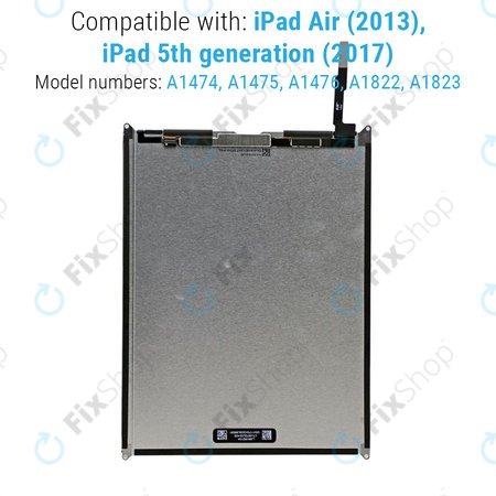 Apple iPad Air, iPad (5th Gen 2017) - LCD Displej