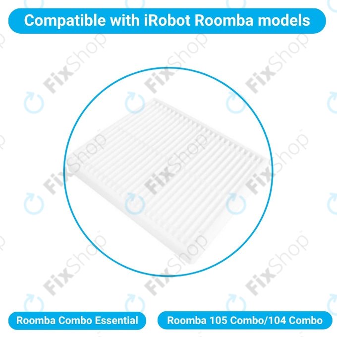 iRobot Roomba Combo Essential, Roomba 105 Combo, 104 Combo - Prachový filtr